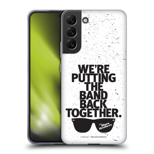 The Blues Brothers Graphics The Band Back Together Soft Gel Case for Samsung Galaxy S22+ 5G