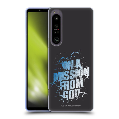 The Blues Brothers Graphics On A Mission From God Soft Gel Case for Sony Xperia 1 IV