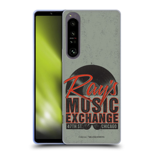 The Blues Brothers Graphics Ray's Music Exchange Soft Gel Case for Sony Xperia 1 IV