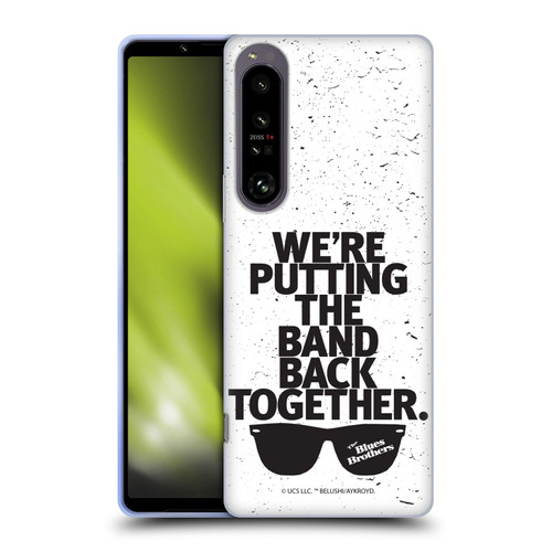 The Blues Brothers Graphics The Band Back Together Soft Gel Case for Sony Xperia 1 IV