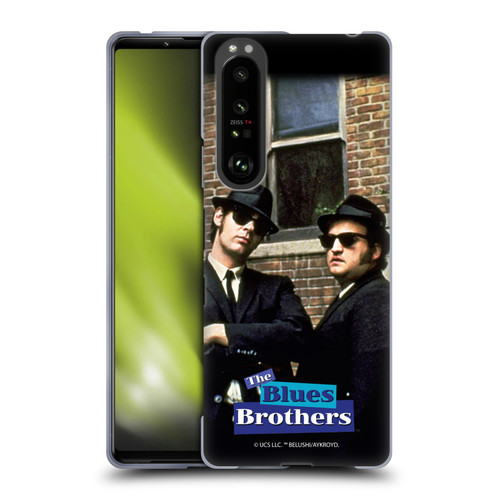 The Blues Brothers Graphics Photo Soft Gel Case for Sony Xperia 1 III