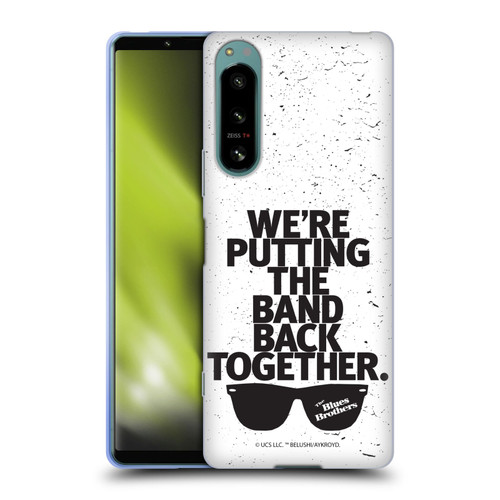 The Blues Brothers Graphics The Band Back Together Soft Gel Case for Sony Xperia 5 IV
