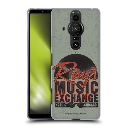 The Blues Brothers Graphics Ray's Music Exchange Soft Gel Case for Sony Xperia Pro-I