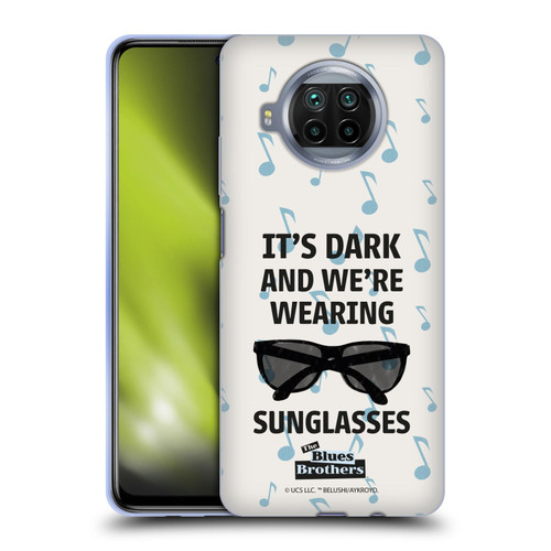 The Blues Brothers Graphics Sunglasses Soft Gel Case for Xiaomi Mi 10T Lite 5G