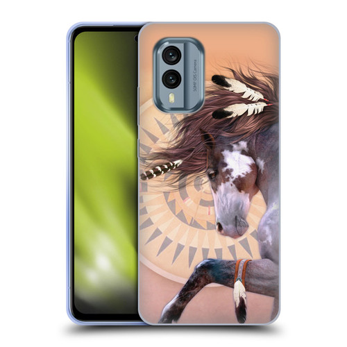 Laurie Prindle Fantasy Horse Native Spirit Soft Gel Case for Nokia X30