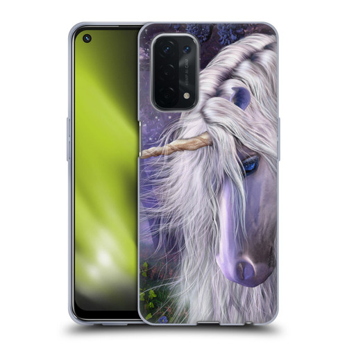 Laurie Prindle Fantasy Horse Moonlight Serenade Unicorn Soft Gel Case for OPPO A54 5G