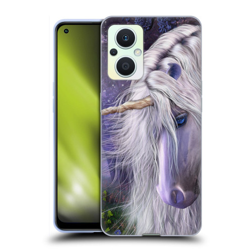 Laurie Prindle Fantasy Horse Moonlight Serenade Unicorn Soft Gel Case for OPPO Reno8 Lite