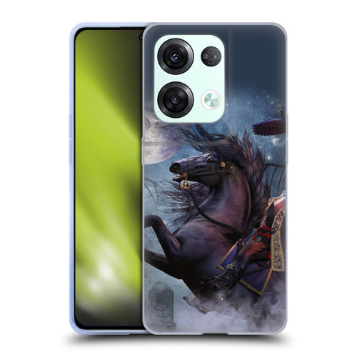 Laurie Prindle Fantasy Horse Sleepy Hollow Warrior Soft Gel Case for OPPO Reno8 Pro