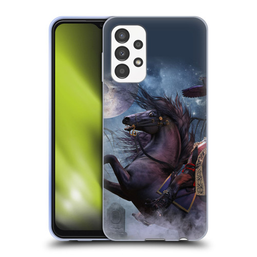 Laurie Prindle Fantasy Horse Sleepy Hollow Warrior Soft Gel Case for Samsung Galaxy A13 (2022)
