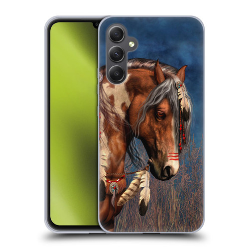 Laurie Prindle Fantasy Horse Native American War Pony Soft Gel Case for Samsung Galaxy A34 5G