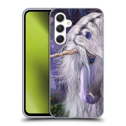 Laurie Prindle Fantasy Horse Moonlight Serenade Unicorn Soft Gel Case for Samsung Galaxy A54 5G