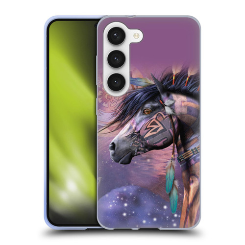 Laurie Prindle Fantasy Horse Native American Shaman Soft Gel Case for Samsung Galaxy S23 5G