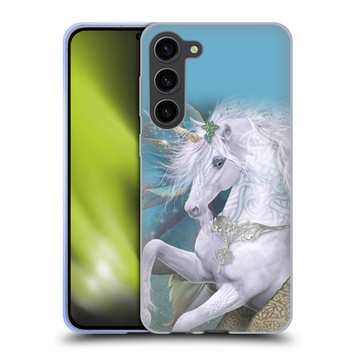 Laurie Prindle Fantasy Horse Kieran Unicorn Soft Gel Case for Samsung Galaxy S23+ 5G