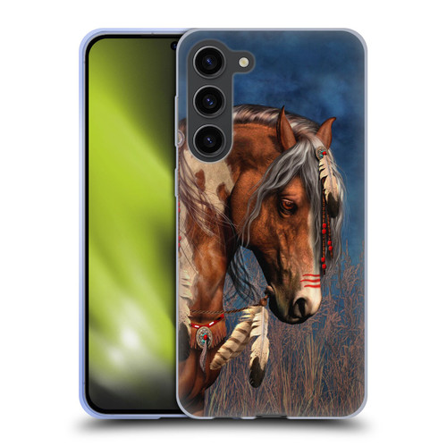 Laurie Prindle Fantasy Horse Native American War Pony Soft Gel Case for Samsung Galaxy S23+ 5G