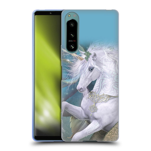 Laurie Prindle Fantasy Horse Kieran Unicorn Soft Gel Case for Sony Xperia 5 IV