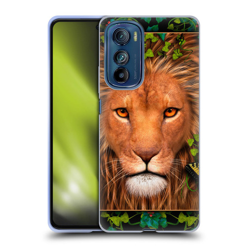 Laurie Prindle Lion Return Of The King Soft Gel Case for Motorola Edge 30