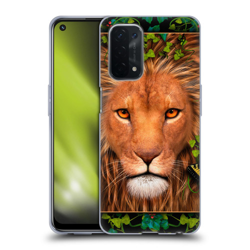 Laurie Prindle Lion Return Of The King Soft Gel Case for OPPO A54 5G