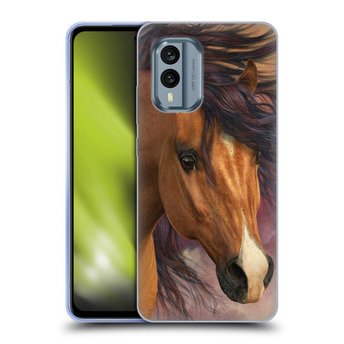 Laurie Prindle Western Stallion Flash Soft Gel Case for Nokia X30