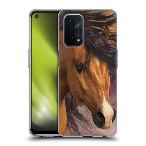 Laurie Prindle Western Stallion Flash Soft Gel Case for OPPO A54 5G