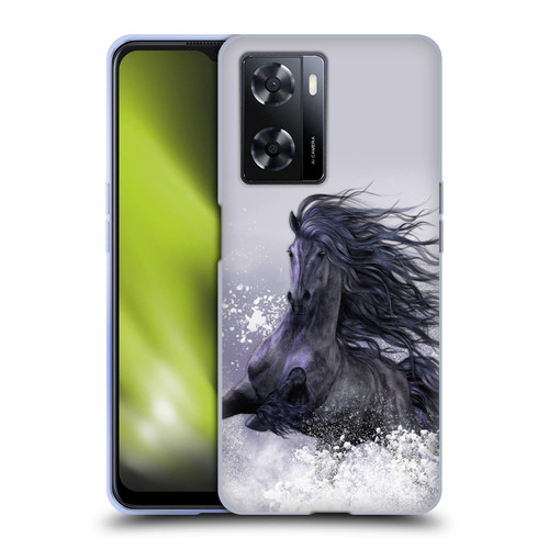 Laurie Prindle Western Stallion Winter Thunder Soft Gel Case for OPPO A57s
