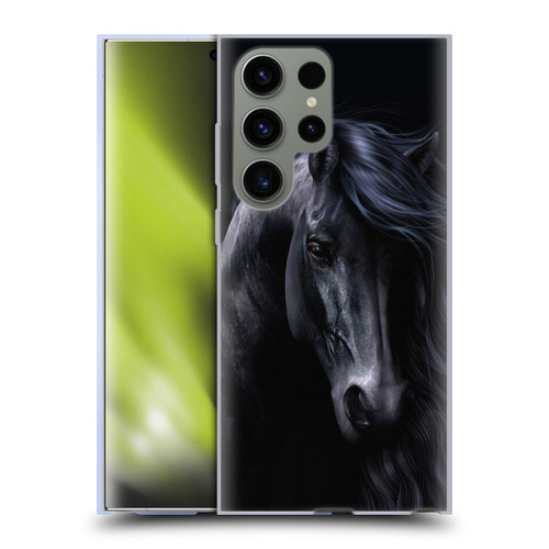 Laurie Prindle Western Stallion The Black Soft Gel Case for Samsung Galaxy S23 Ultra 5G