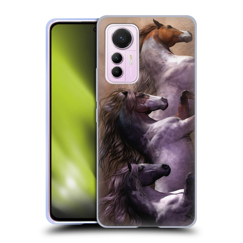Laurie Prindle Western Stallion Run To Freedom Soft Gel Case for Xiaomi 12 Lite