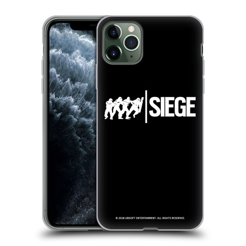 Tom Clancy's Rainbow Six Siege Logos Attack Soft Gel Case for Apple iPhone 11 Pro Max