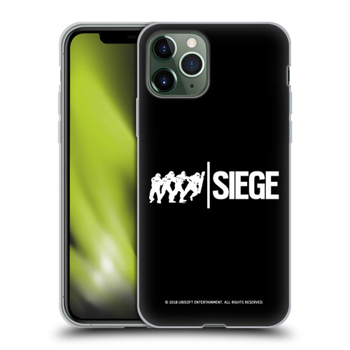 Tom Clancy's Rainbow Six Siege Logos Attack Soft Gel Case for Apple iPhone 11 Pro