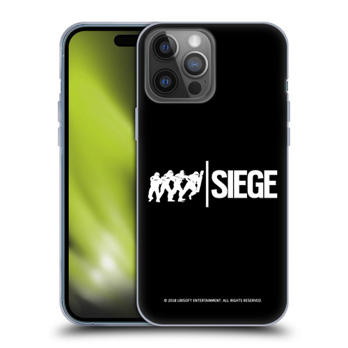 Tom Clancy's Rainbow Six Siege Logos Attack Soft Gel Case for Apple iPhone 14 Pro Max