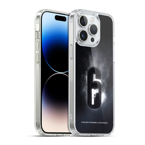 Tom Clancy's Rainbow Six Siege Logos Glow Soft Gel Case for Apple iPhone 14 Pro Max & MagSafe