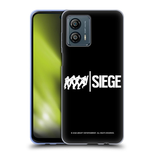 Tom Clancy's Rainbow Six Siege Logos Attack Soft Gel Case for Motorola Moto G53 5G