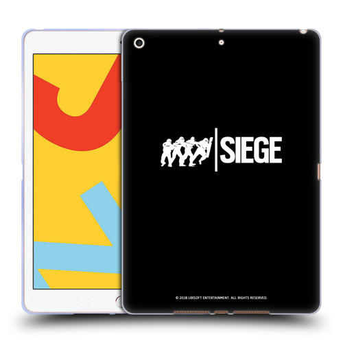 Tom Clancy's Rainbow Six Siege Logos Attack Soft Gel Case for Apple iPad 10.2 2019/2020/2021