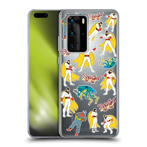 Space Ghost Coast to Coast Graphics Icons Soft Gel Case for Huawei P40 Pro / P40 Pro Plus 5G