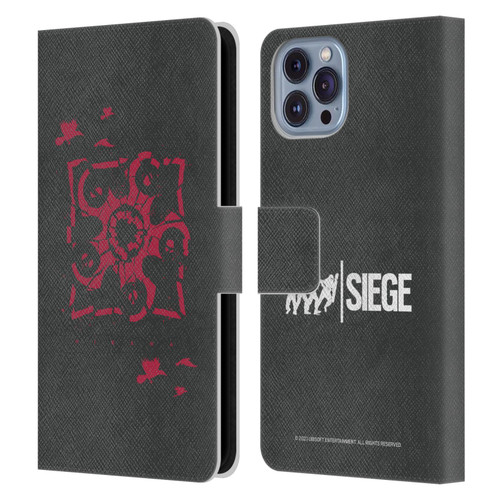 Tom Clancy's Rainbow Six Siege Icons Hibana Leather Book Wallet Case Cover For Apple iPhone 14