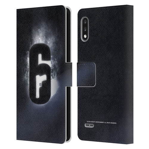 Tom Clancy's Rainbow Six Siege Logos Glow Leather Book Wallet Case Cover For LG K22