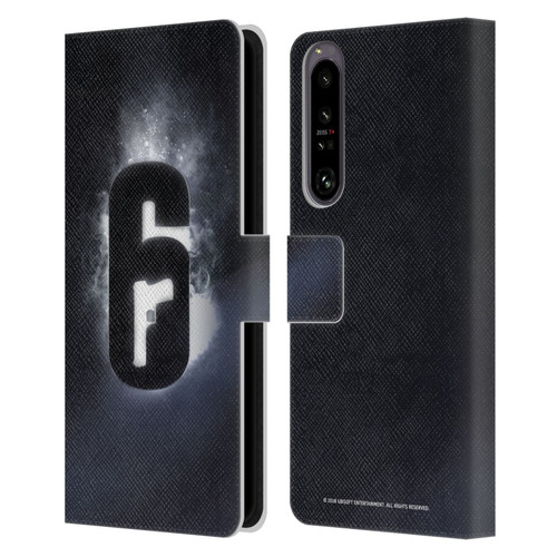 Tom Clancy's Rainbow Six Siege Logos Glow Leather Book Wallet Case Cover For Sony Xperia 1 IV