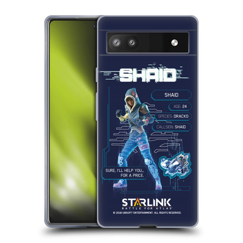 Starlink Battle for Atlas Character Art Shaid 2 Soft Gel Case for Google Pixel 6a