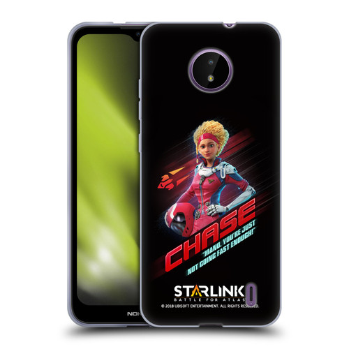 Starlink Battle for Atlas Character Art Calisto Chase Da Silva Soft Gel Case for Nokia C10 / C20