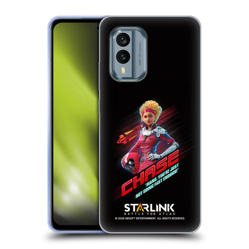 Starlink Battle for Atlas Character Art Calisto Chase Da Silva Soft Gel Case for Nokia X30