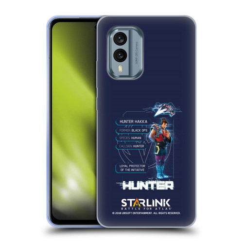 Starlink Battle for Atlas Character Art Hunter Soft Gel Case for Nokia X30