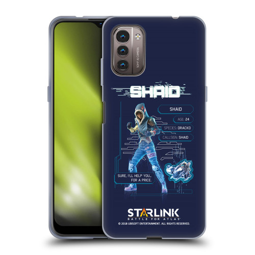 Starlink Battle for Atlas Character Art Shaid 2 Soft Gel Case for Nokia G11 / G21