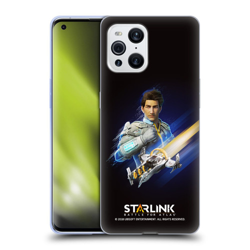 Starlink Battle for Atlas Character Art Mason Arana Soft Gel Case for OPPO Find X3 / Pro