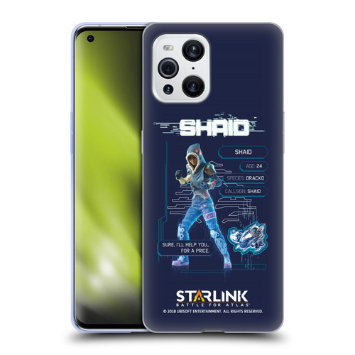 Starlink Battle for Atlas Character Art Shaid 2 Soft Gel Case for OPPO Find X3 / Pro