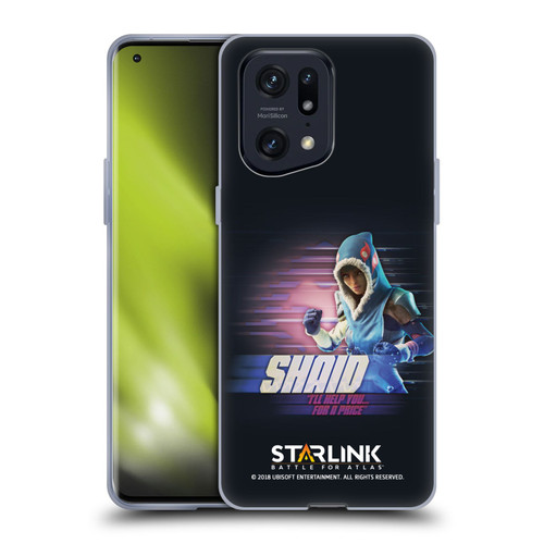 Starlink Battle for Atlas Character Art Shaid Soft Gel Case for OPPO Find X5 Pro