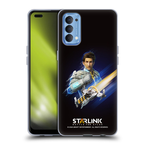 Starlink Battle for Atlas Character Art Mason Arana Soft Gel Case for OPPO Reno 4 5G