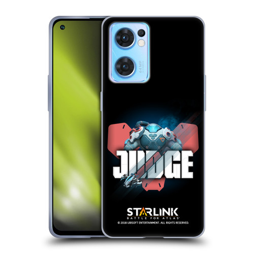Starlink Battle for Atlas Character Art Judge Soft Gel Case for OPPO Reno7 5G / Find X5 Lite