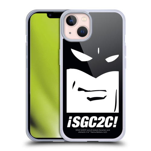 Space Ghost Coast to Coast Graphics Space Ghost Soft Gel Case for Apple iPhone 13