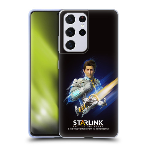 Starlink Battle for Atlas Character Art Mason Arana Soft Gel Case for Samsung Galaxy S21 Ultra 5G