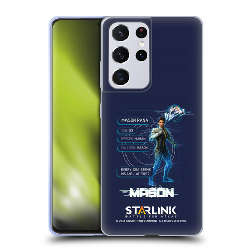 Starlink Battle for Atlas Character Art Mason Soft Gel Case for Samsung Galaxy S21 Ultra 5G