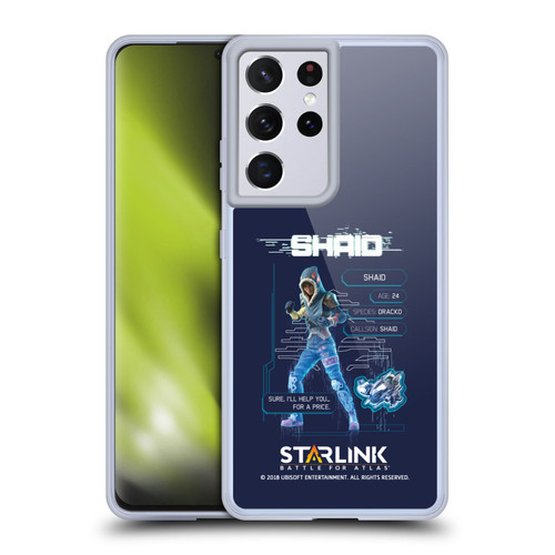 Starlink Battle for Atlas Character Art Shaid 2 Soft Gel Case for Samsung Galaxy S21 Ultra 5G